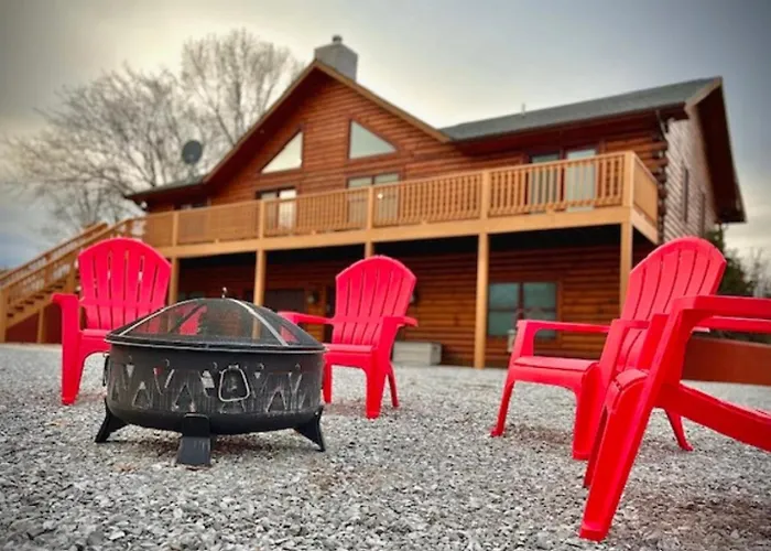 4br Log Fireplace, Bar & Game